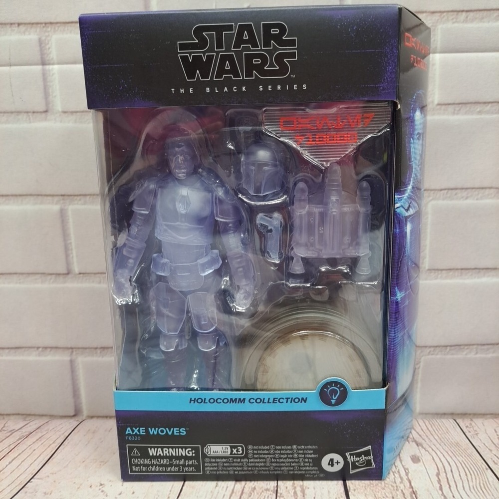AXE WOLVES HOLOCOMM COLLECTION 6" 1:12 FIGURE STAR WARS BLACK SERIES NEW